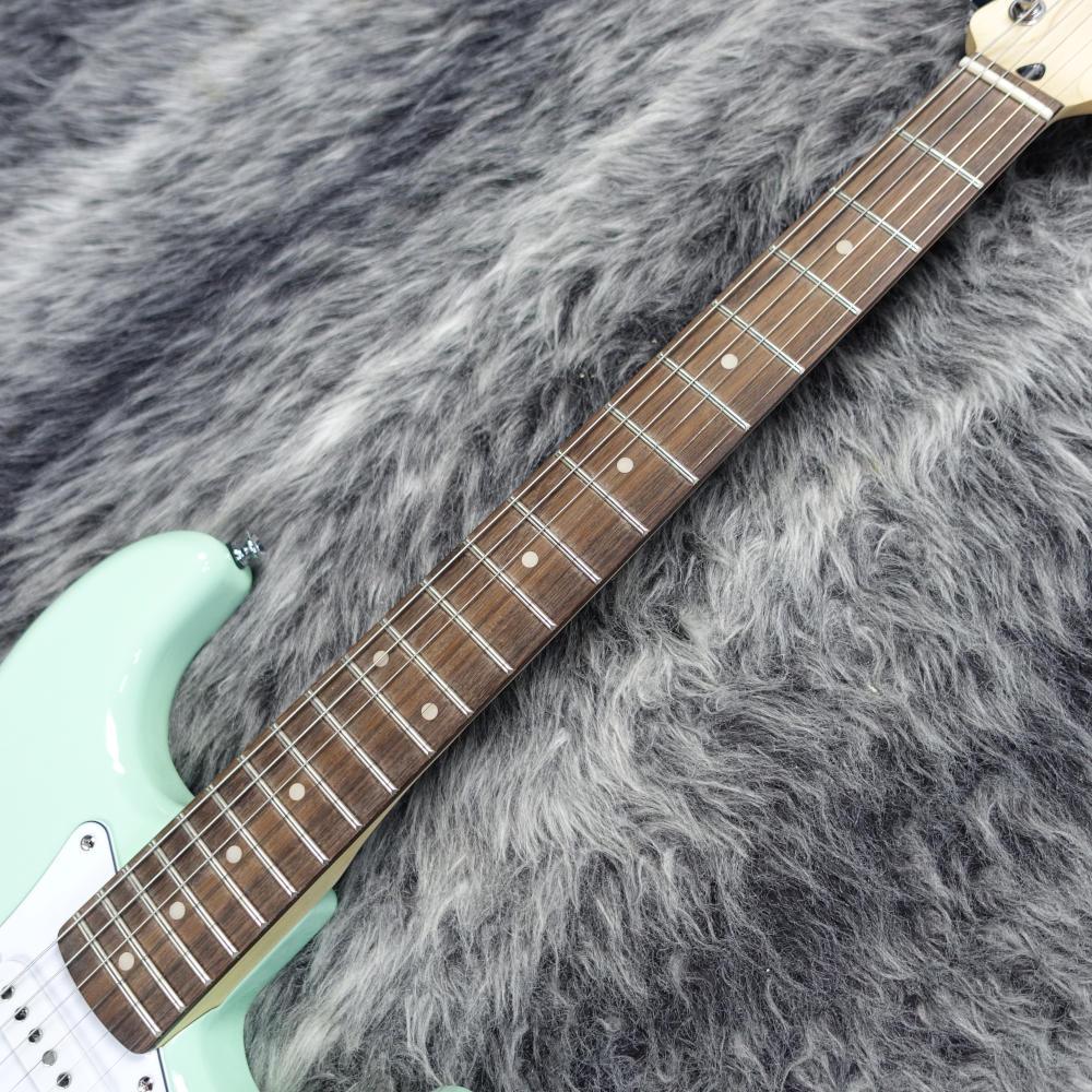 限定カラー　スクワイヤー　アフィニティ　サーフグリーン Squier by Fender FSR Affinity Series Stratocaster Surf Green 島村