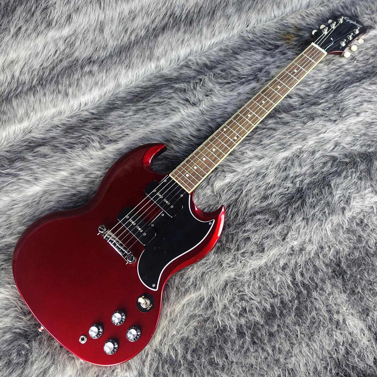 【マホガニー】Epiphone SG エレキギター バーガンディ(ワインレッド) マホガニー】Epiphone SG エレキギター バーガンディ(ワインレッド
