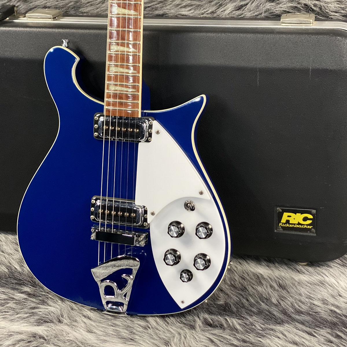 レアなタキシードカラーのノンブランド　リッケンモデル Rickenbacker 620 Midnight Blue 2001 <リッケンバッカー>｜平野楽器