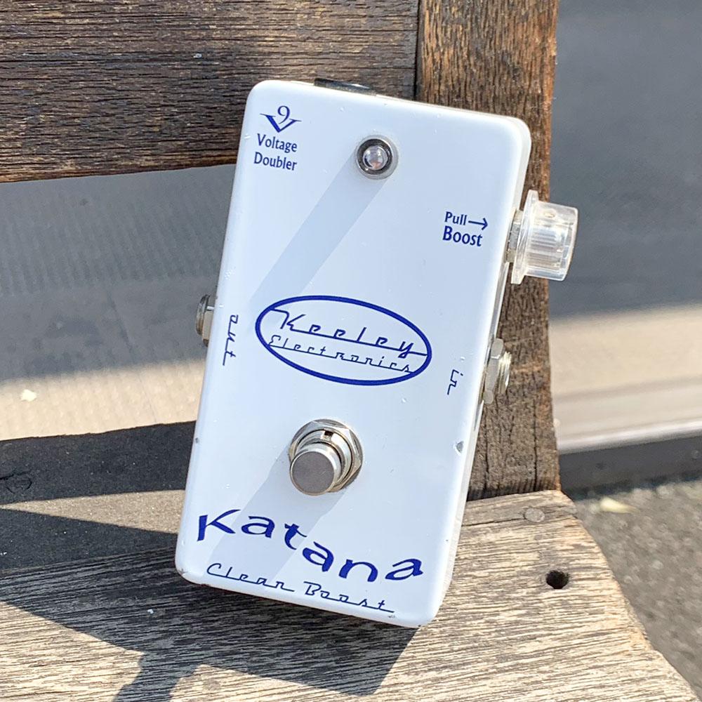 Keeley Katana Clean Boost ギターエフェクター Keeley Katana Clean boost - クリアで癖のない極上ブースター