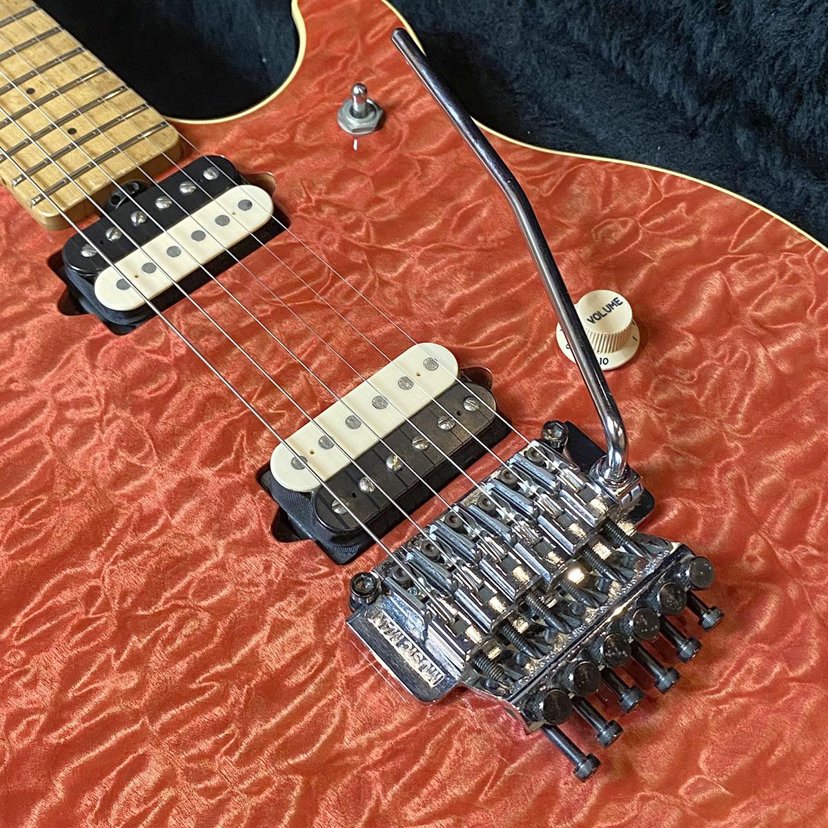 ミュージックマン　Axis ex ピンク MUSIC MAN AXIS EX Trans Pink <ミュージックマン>｜平野楽器 ロッキン