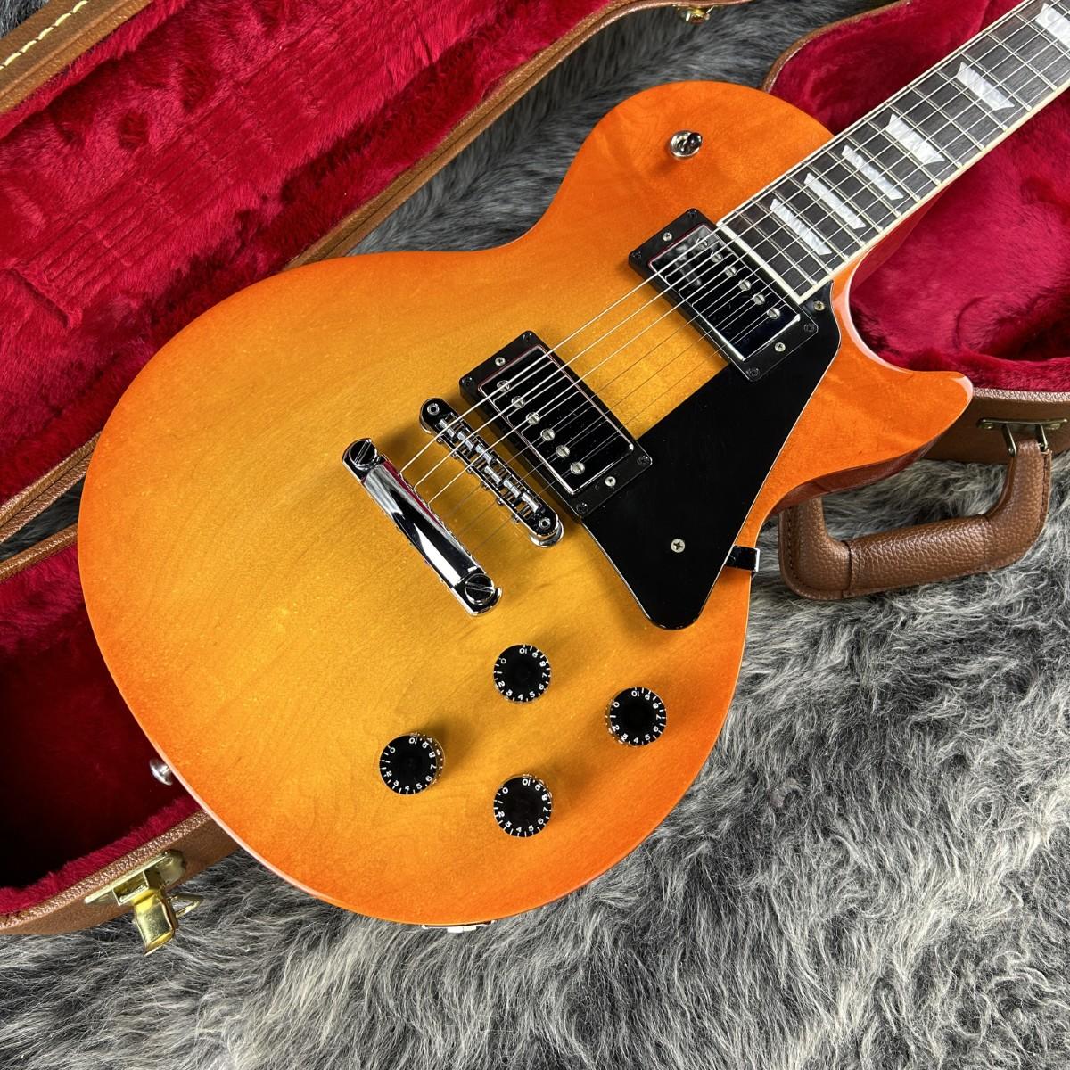 レスポールタイプ エレキギター オレンジグラデーション 入荷情報！Gibson USA Les Paul Studio Tangerine Burst｜島村楽器