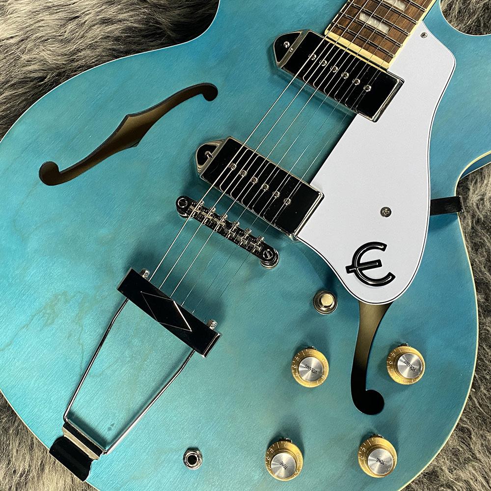ギター Epiphone CASINO WORN BLUE DENIM Epiphone Casino Worn Blue Denim <エピフォン>｜平野楽器 ロッキン