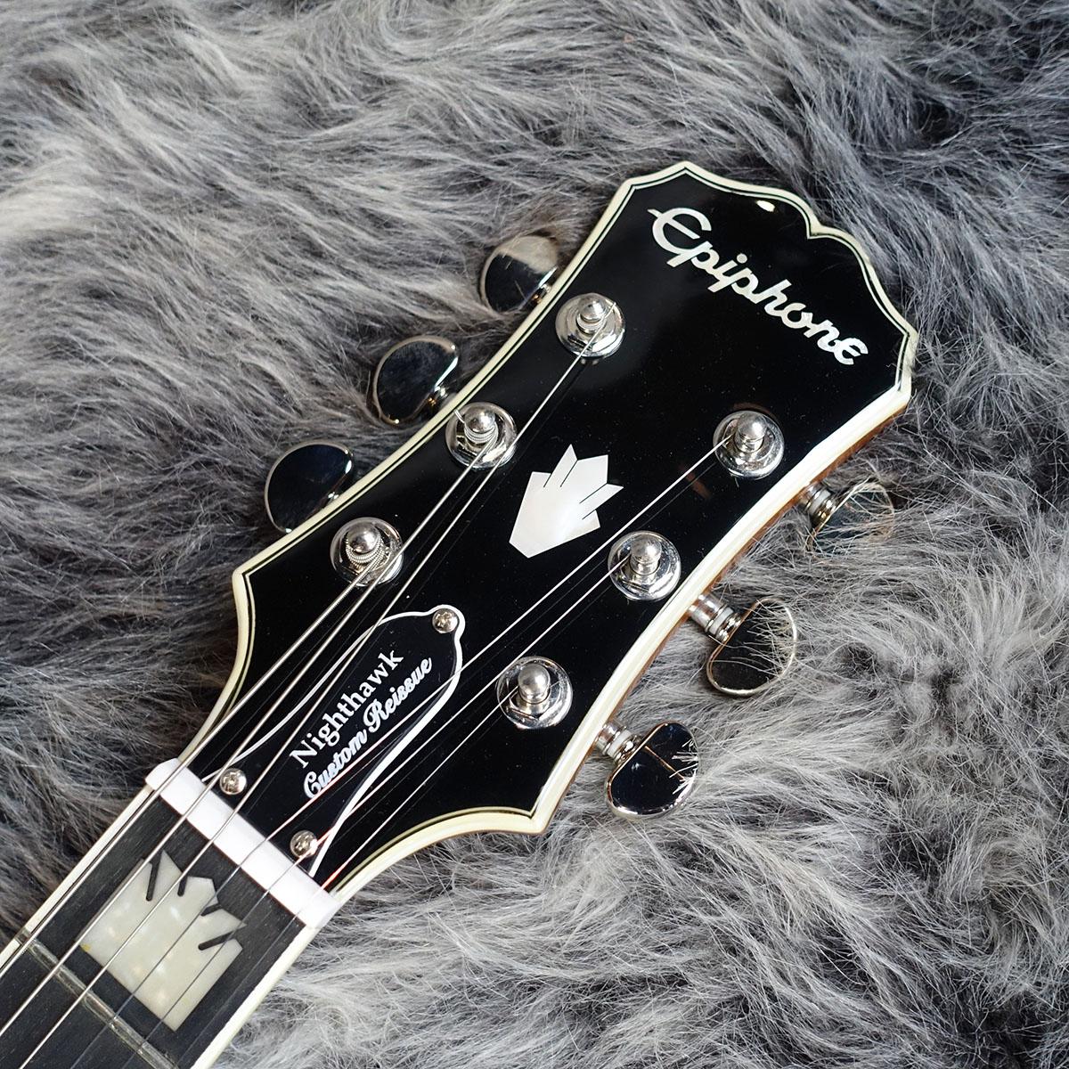 エピフォン　ナイトホーク　カスタムリイシュー　エレキギター ステッカー付き Epiphone Limited Edition Nighthawk Custom Quilt – Kouki Miura Official