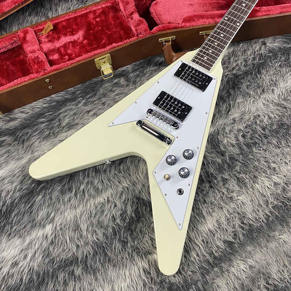 【ギブソンUSA】フライングV クラシックホワイト（ハードケース付） Gibson Original Collectionシリーズ フライングV70s Flying V Classic