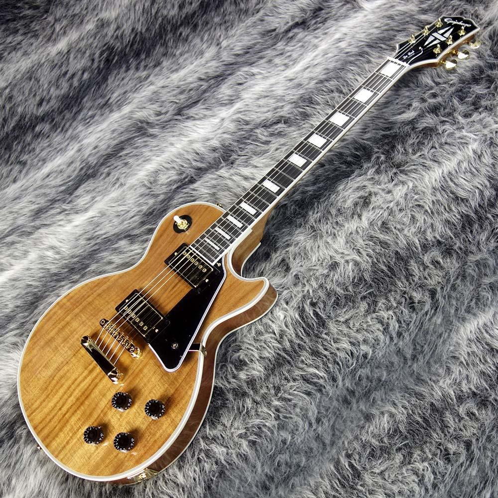 Epihoneレスポールカスタム koa natural Amazon.com: Epiphone Les Paul Custom (Koa Natural) : Musical