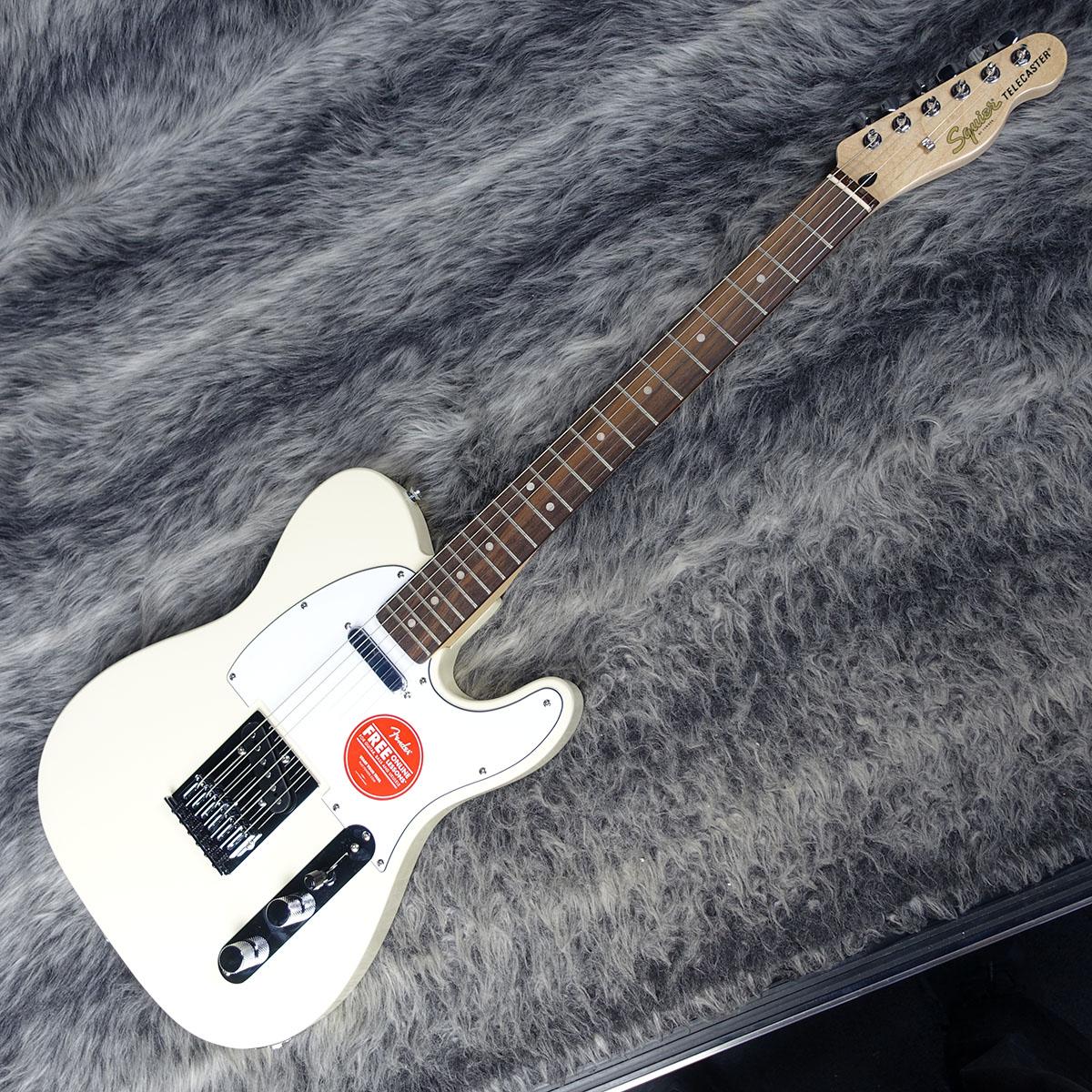 Squier Telecaster Affinity ホワイト Squier by Fender Affinity Series Telecaster (Olympic White/Laurel