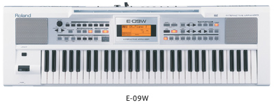 E-09W」発売のお知らせ :: ニュースリリース :: ローランド
