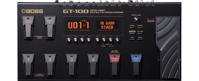 Roland - BOSS GT-100 Version 2.0 Update Out Now