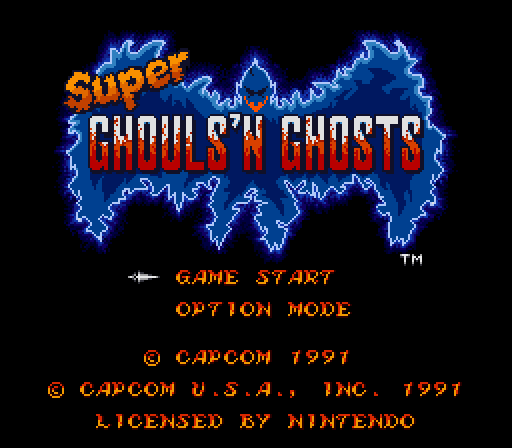 Romhacking.net - Hacks - Super Ghouls N Ghosts - Super Arthur