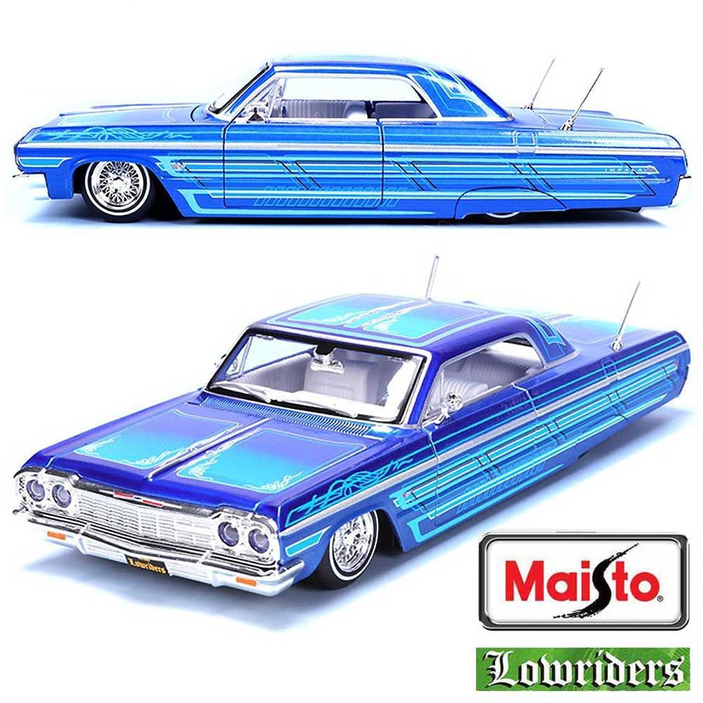 Maisto/マイスト Lowriders 1/24 ミニカー ローライダー インパラ 1964