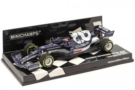 ALPHA TAURI AT02 F1 GP Bahrain 2021 Pierre Gasly - Minichamps