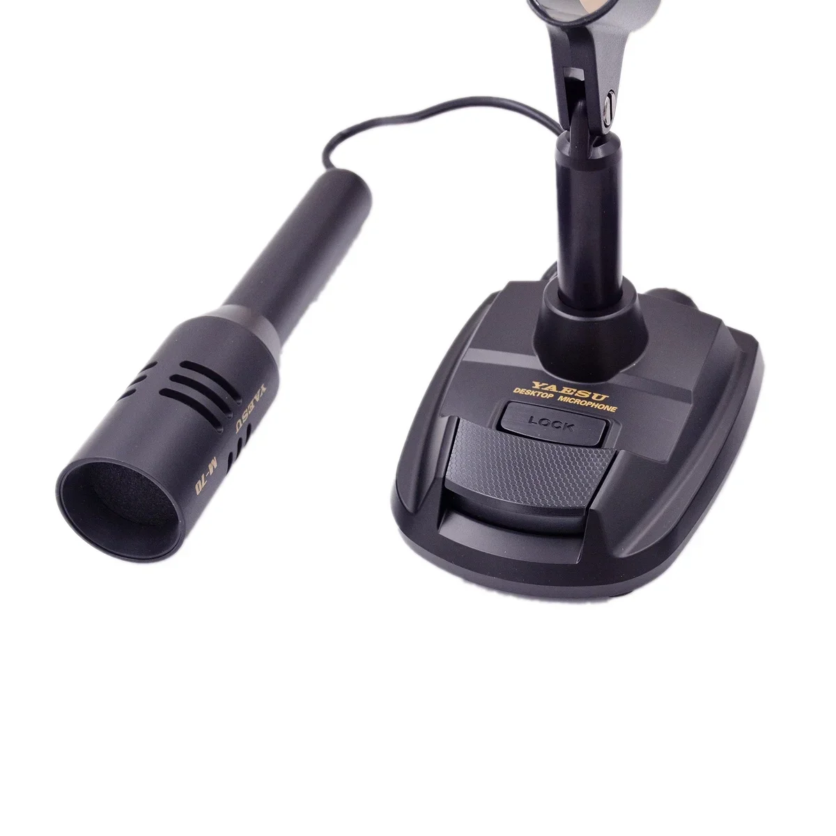 Yaesu M70 Desktop Microphone Enhanced Audio Quality Built-in Low