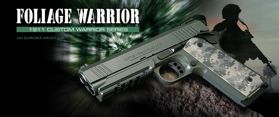 Tokyo Marui Foliage Warrior GBB Pistol – Rainbow 8