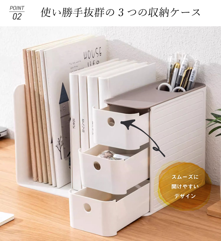 楽天市場】ブックスタンド ブックエンド 卓上収納 デスク