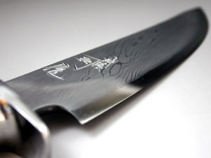 日野浦司作和式ナイフ「黒剣鉈」