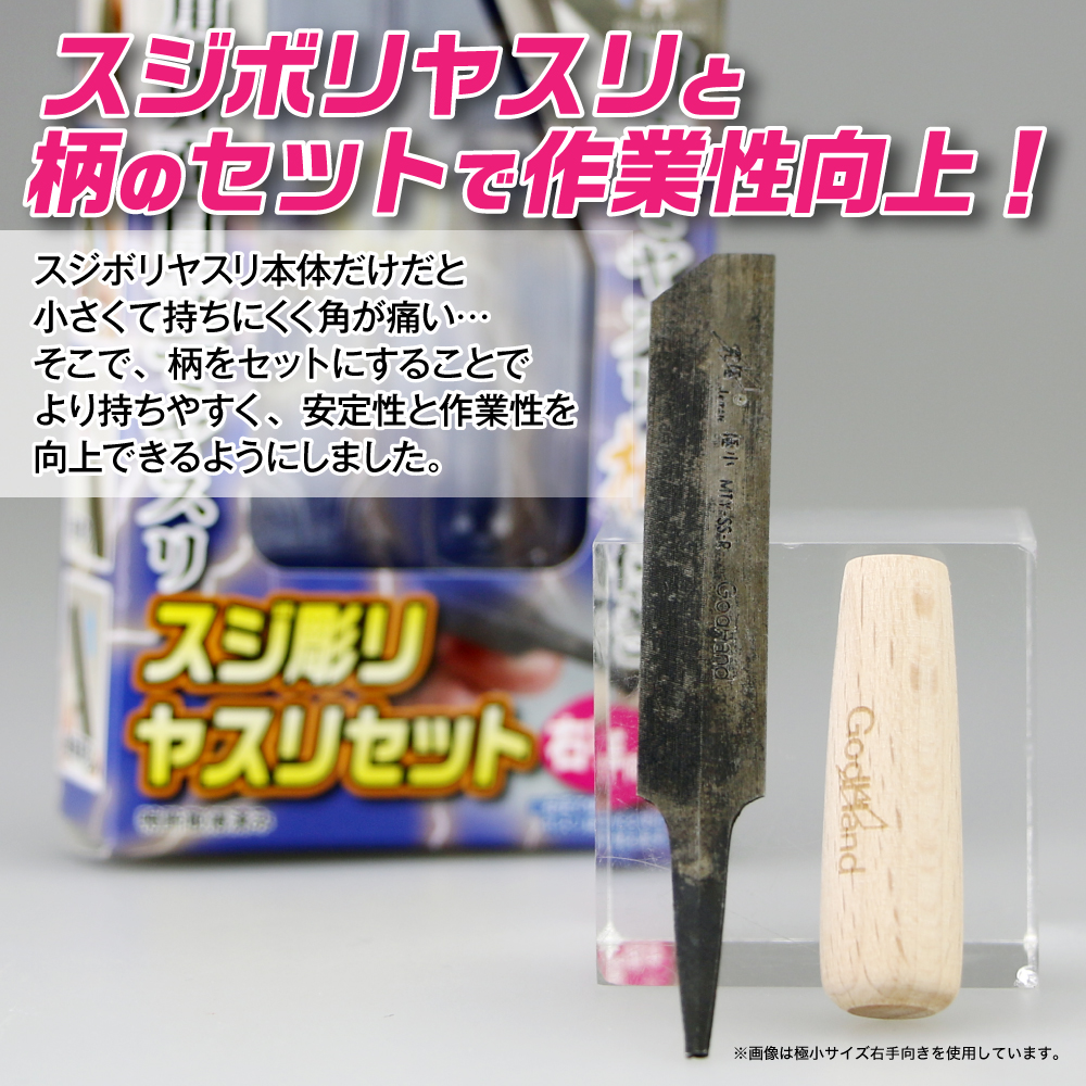 メーカー直販】スジ彫りヤスリセット 極小 各種 [ネコポス非対応