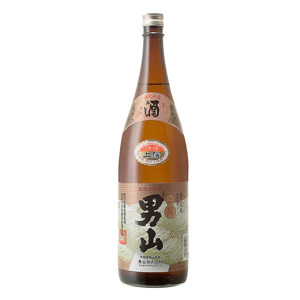 男山 上撰 1800ml 北海道 男山酒造 日本酒 - 酒楽SHOP
