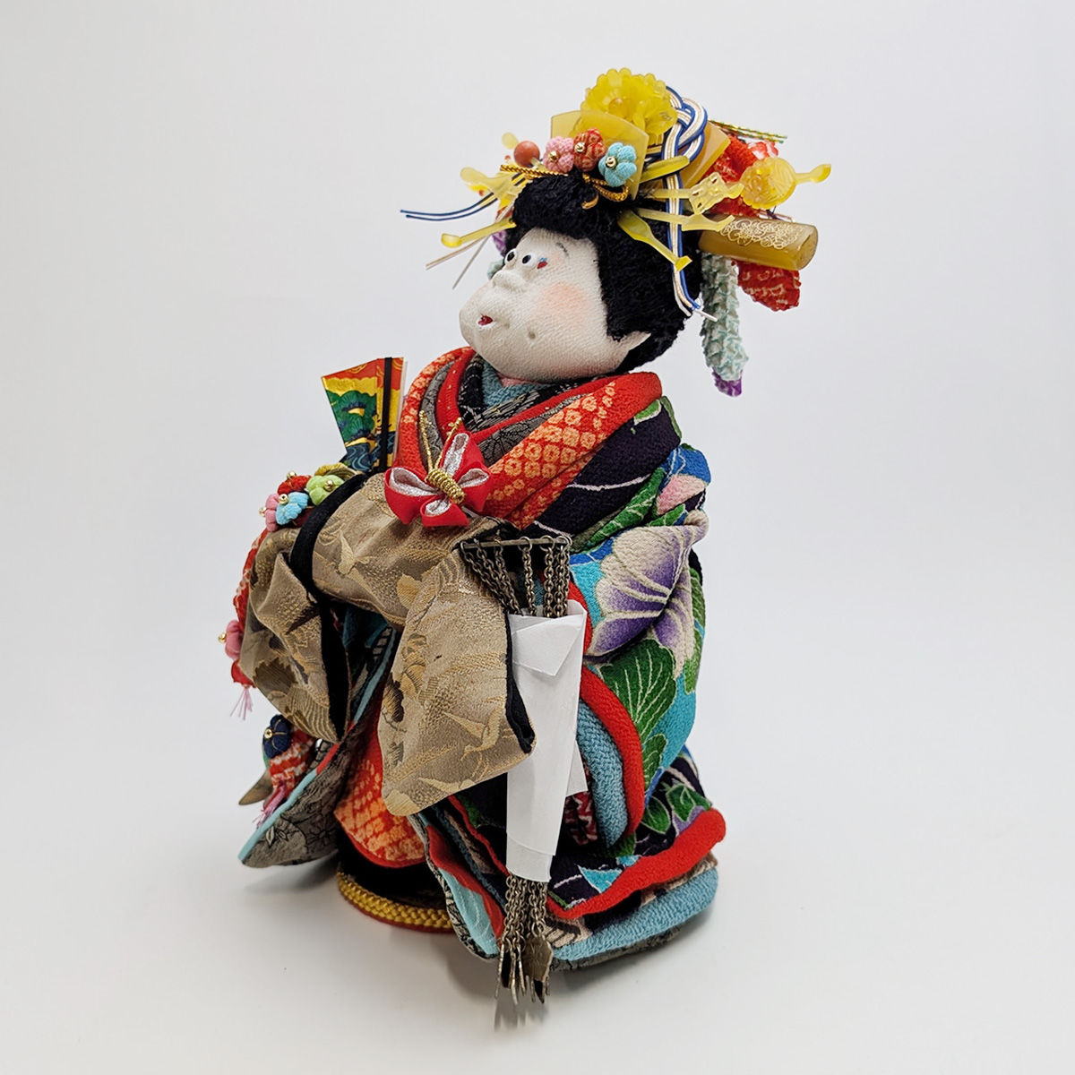 楽天市場】上原装子 創作人形 ぶす花魁 人形作家 上原装子作品 古布