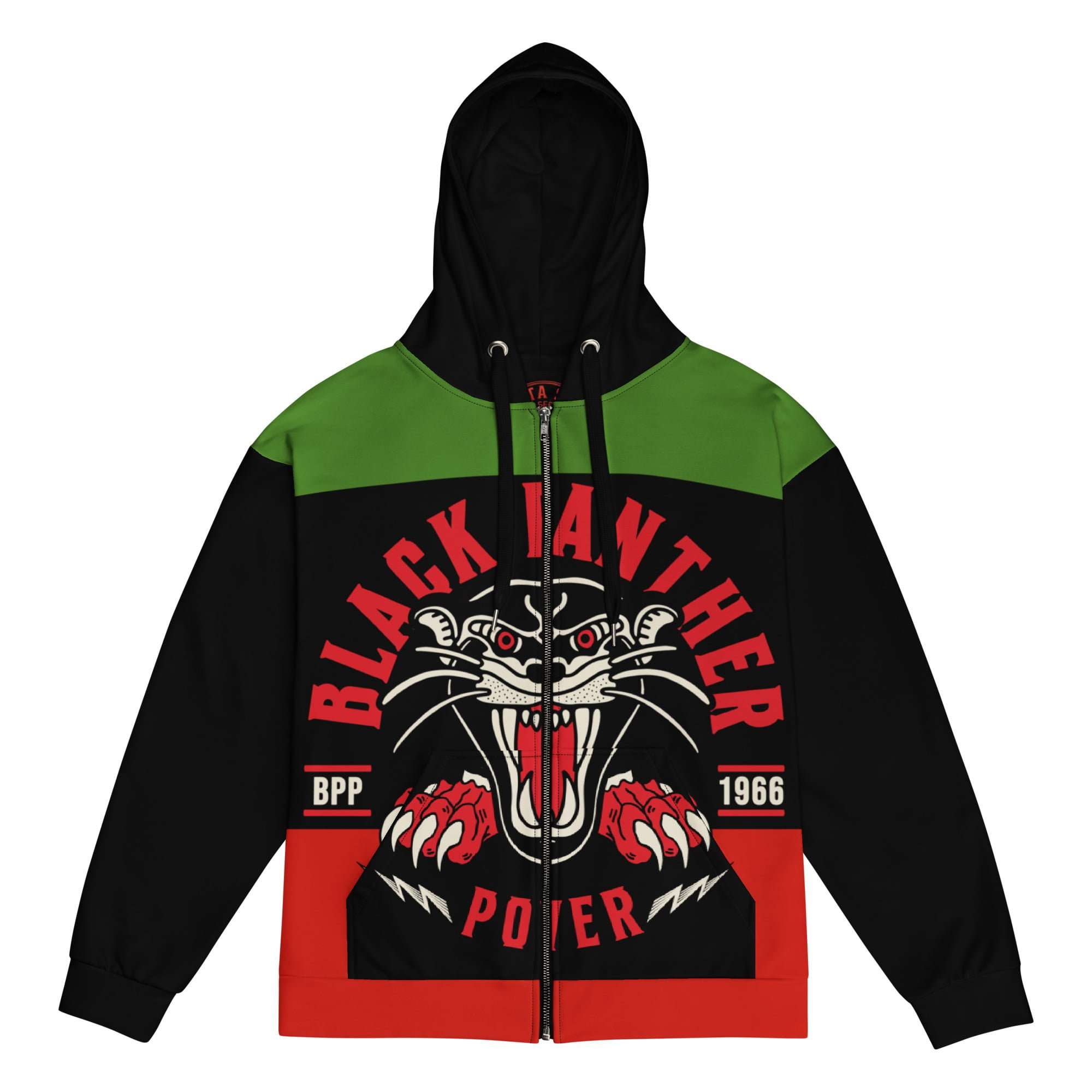Black Panther Party hoodie - Rastaseed Rasta Gear