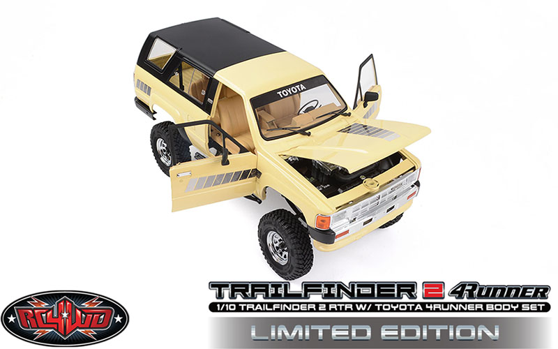 新製品】RC4WD TOYOTA 4 Runner - TrailFinder2 Limited Edition