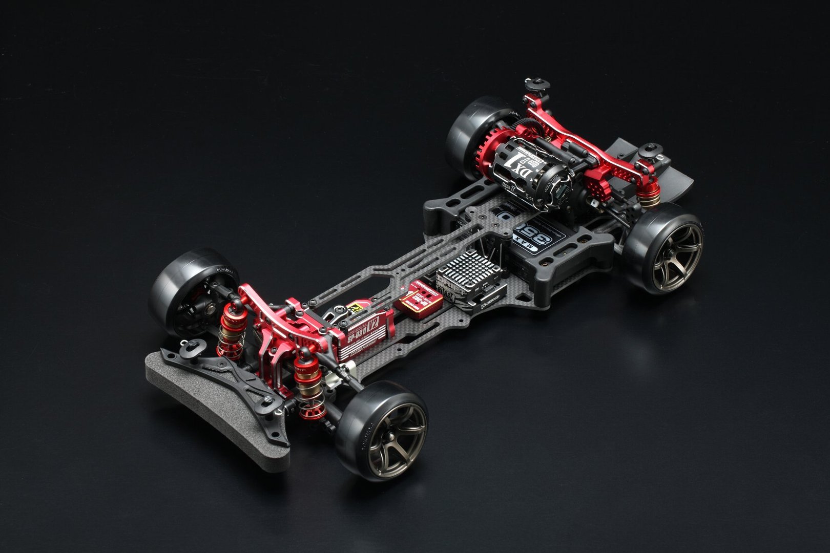 Yokomo YD-2ZX Red Version RWD Drift Car Kit (Graphite Chassis
