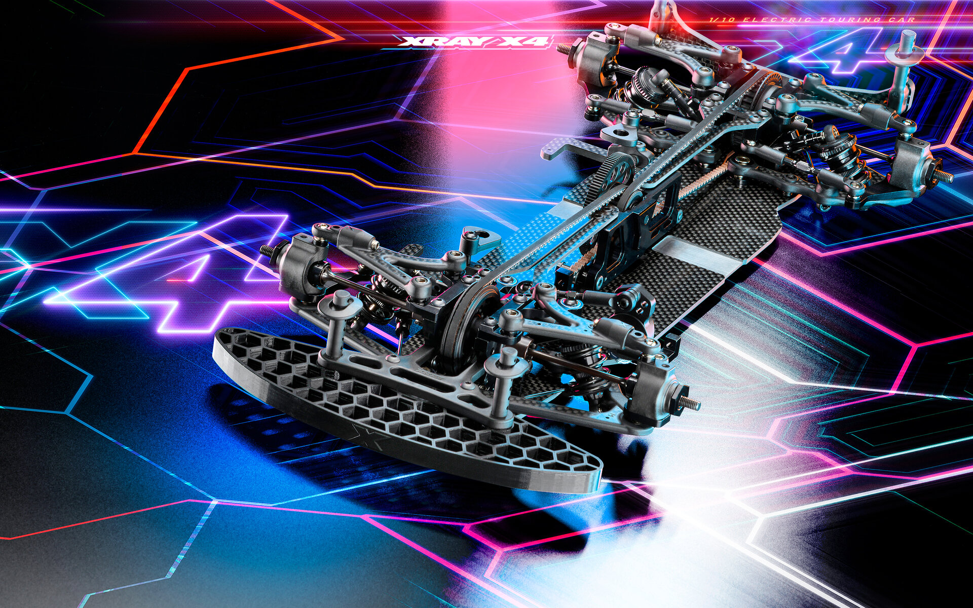 XRAY X4'25 - Carbon Edition - 1/10 Electric TC Art.Nr: 300040 - RC
