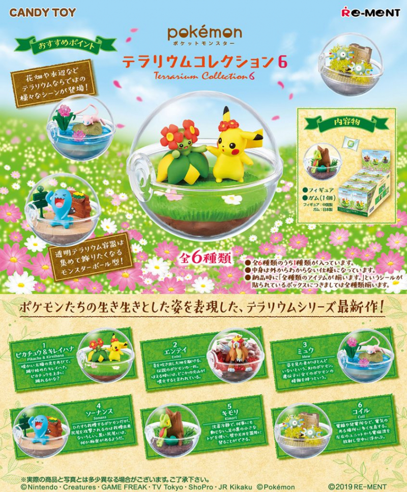 ポケットモンスター テラリウムコレクション6：商品案内 | 株式会社