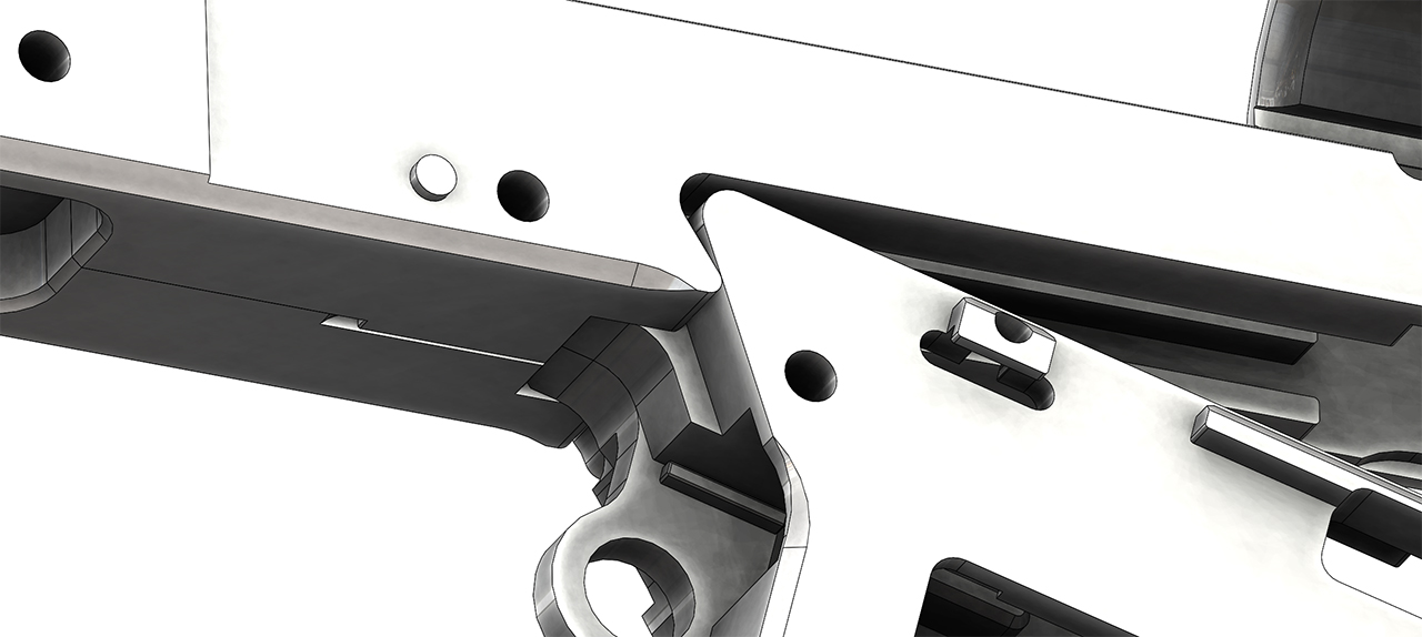 Retro Arms Split Gearbox Shell w/ Hop Up Chamber - V2 – Niagara
