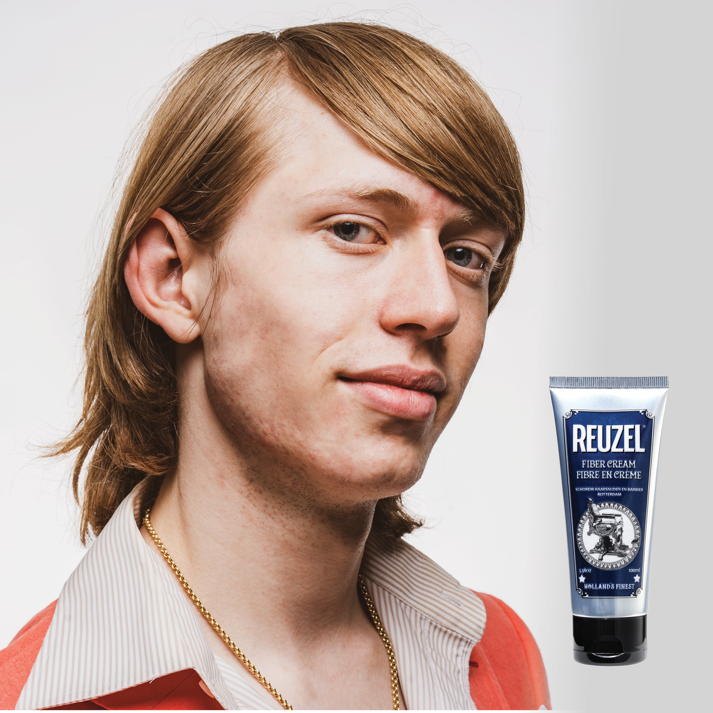 Fiber Cream | Medium Hold Low Shine Molding Cream – Reuzel