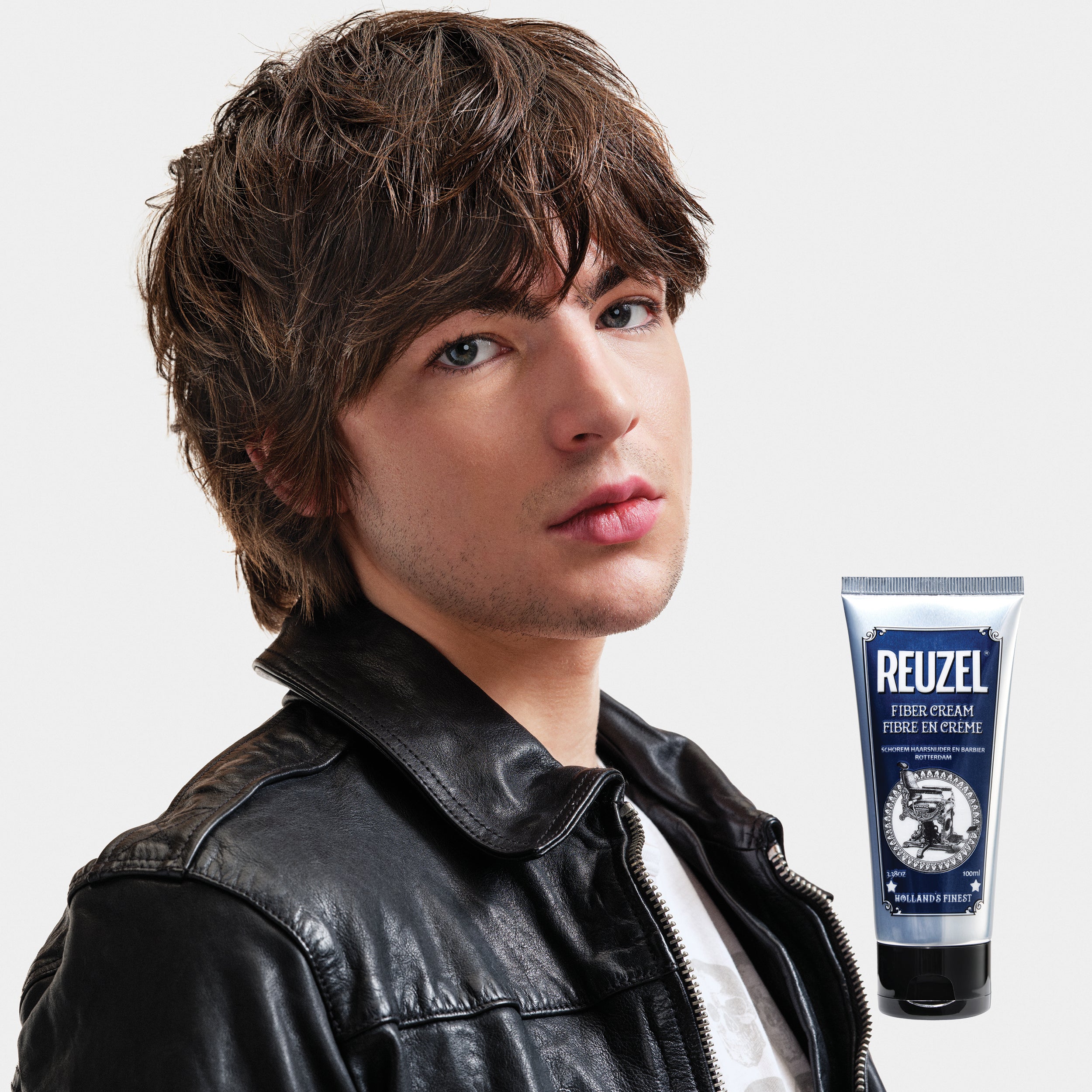Fiber Cream | Medium Hold Low Shine Molding Cream – Reuzel