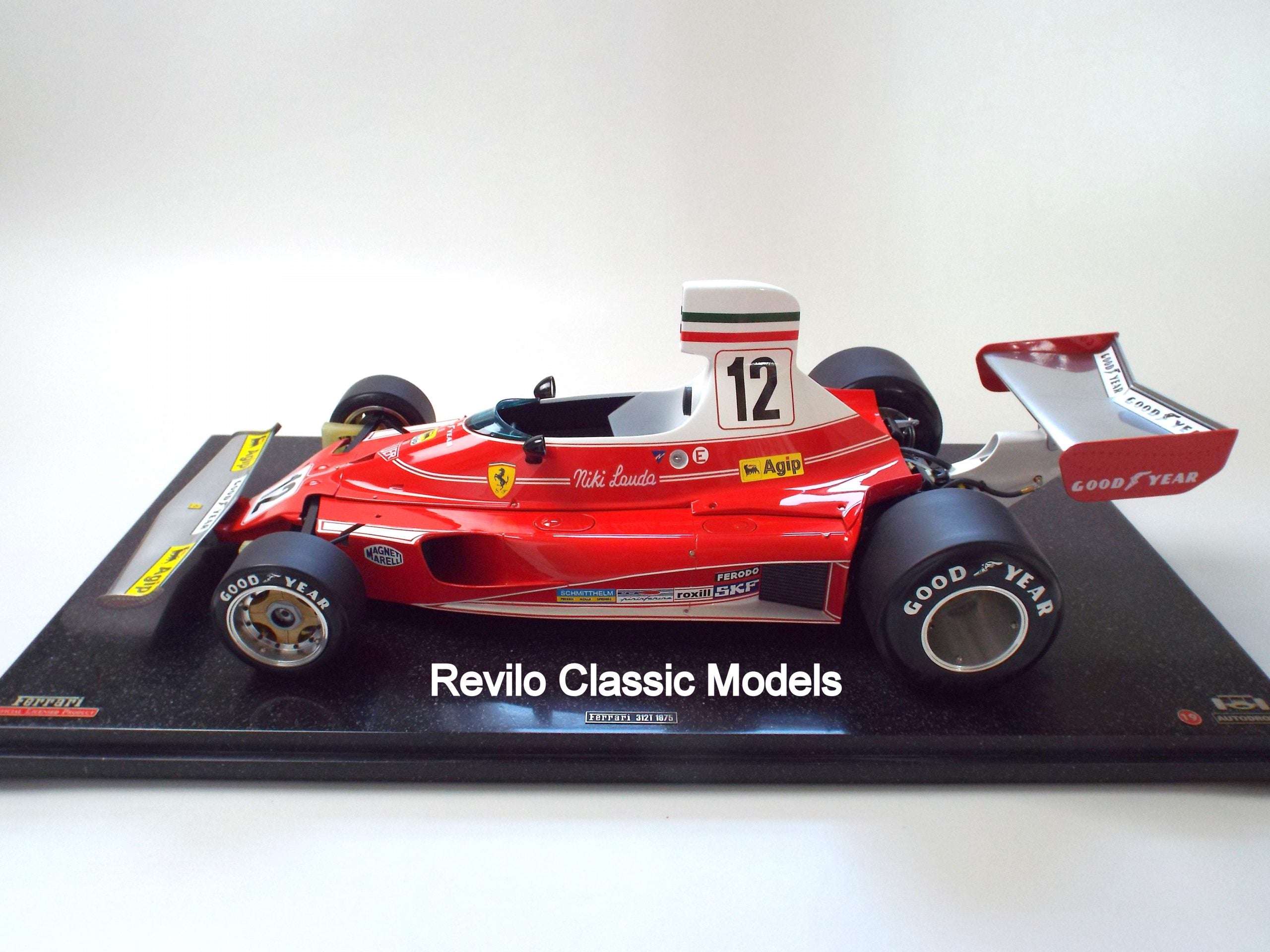 Autodromo 1:8 Ferrari 312 T Niki Lauda #12 – Revilo Model Cars