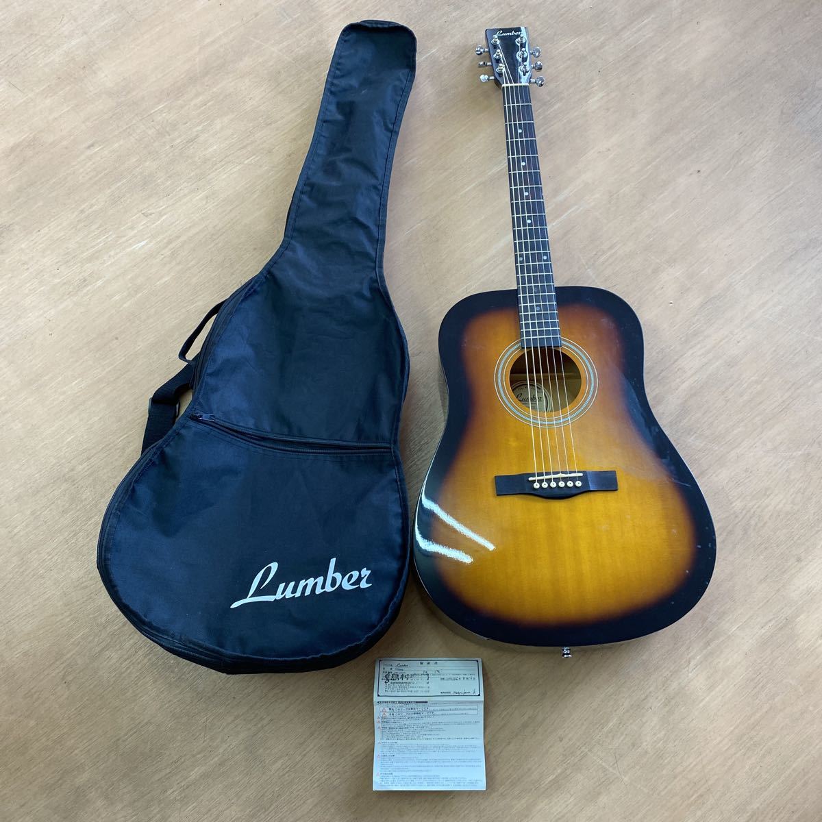 LUMBER ACOUSTIC GUITAR LDG10TS アコースティックギター - リサイクル