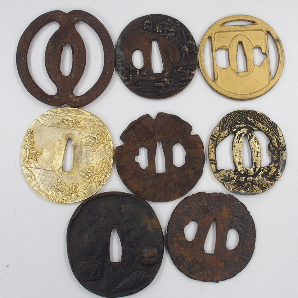 鍔 刀 装具 まとめ 骨董】お売りいただきました。骨董品買取