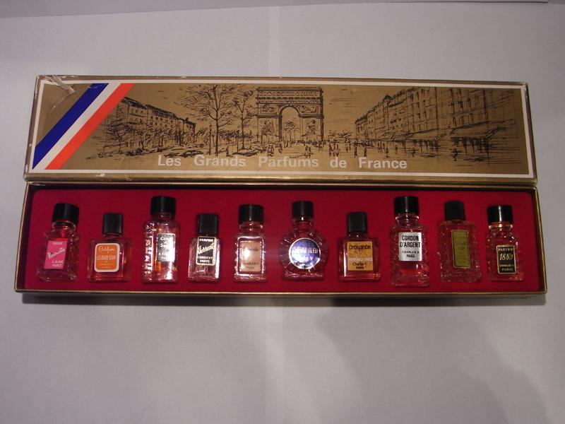 Les Grands Parfums de France香水瓶、ミニチュア香水ボトル、ミニ