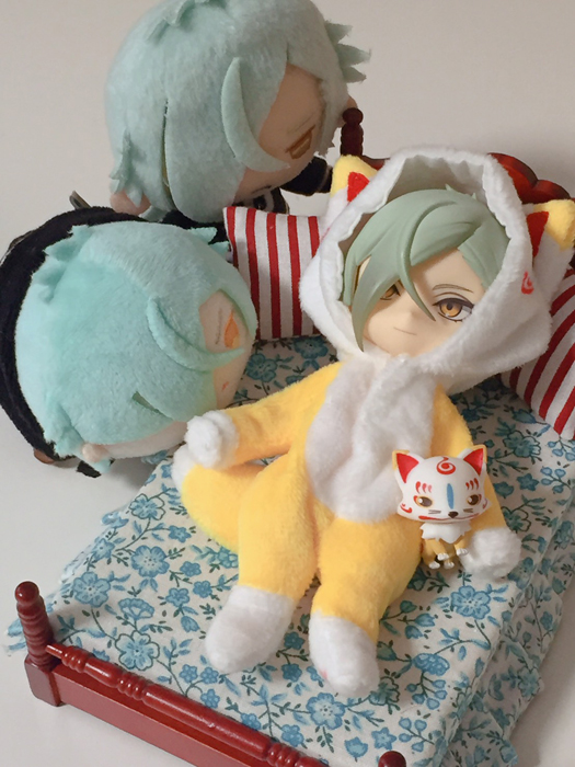 ねんどろいど】「きぐるみパジャマ（こんのすけ）」で遊んでみた