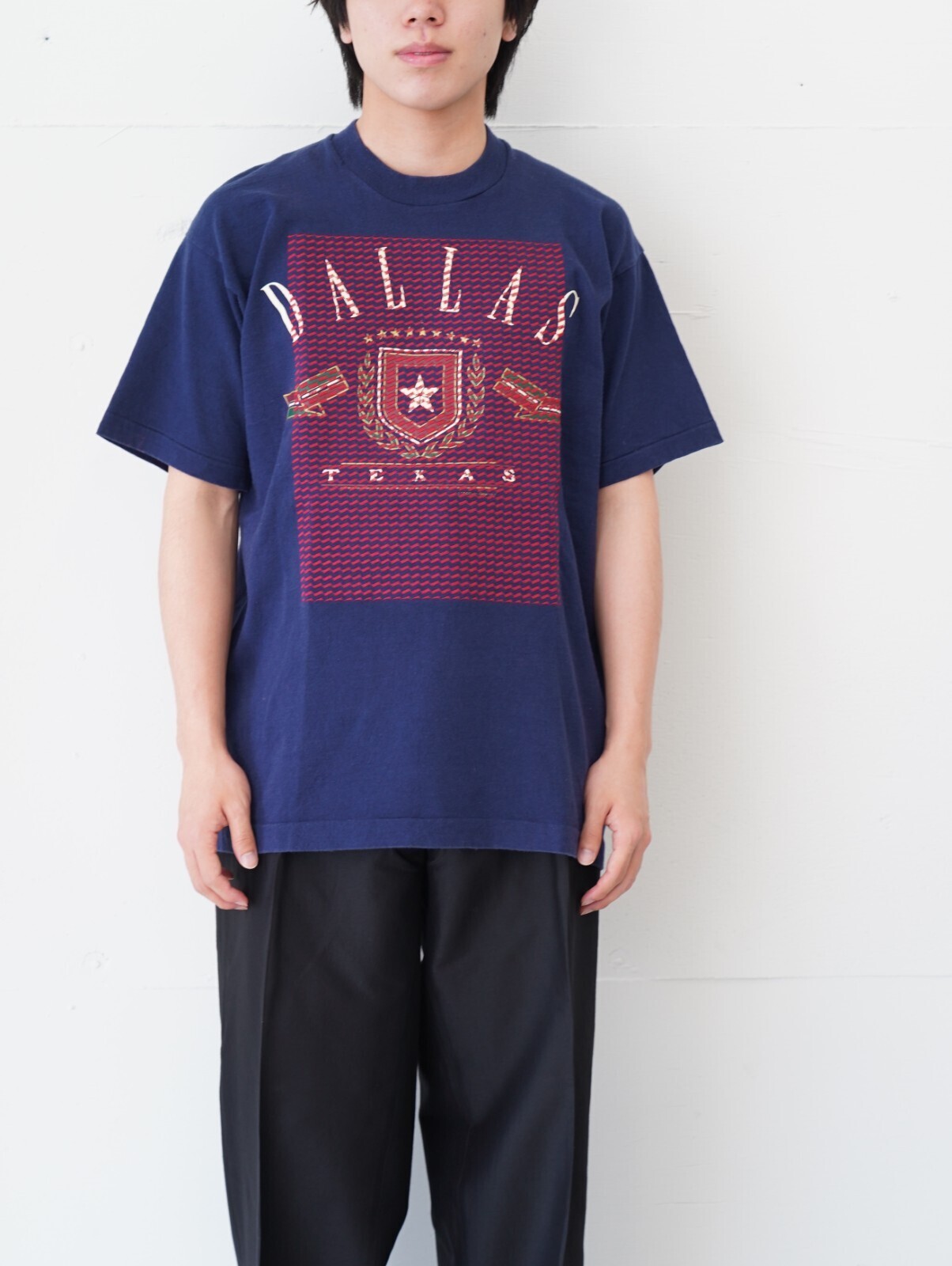 リワーク刺繍Tシャツ - セブンバイセブン メンズ｜公式通販サイト