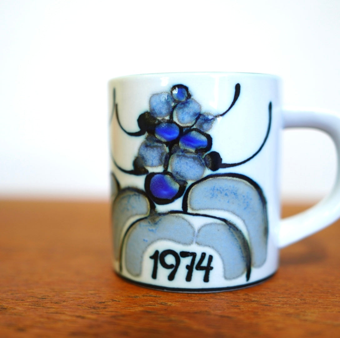 ロイヤルコペンハーゲン / ROYAL COPENHAGEN 1974年 イヤーマグ / Year