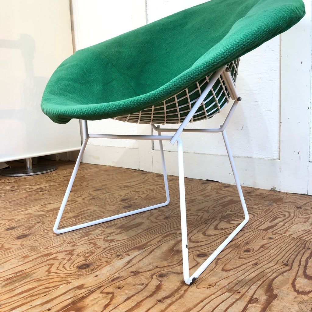 ノル / Knoll ダイヤモンドチェア スモール フルカバー グリーン