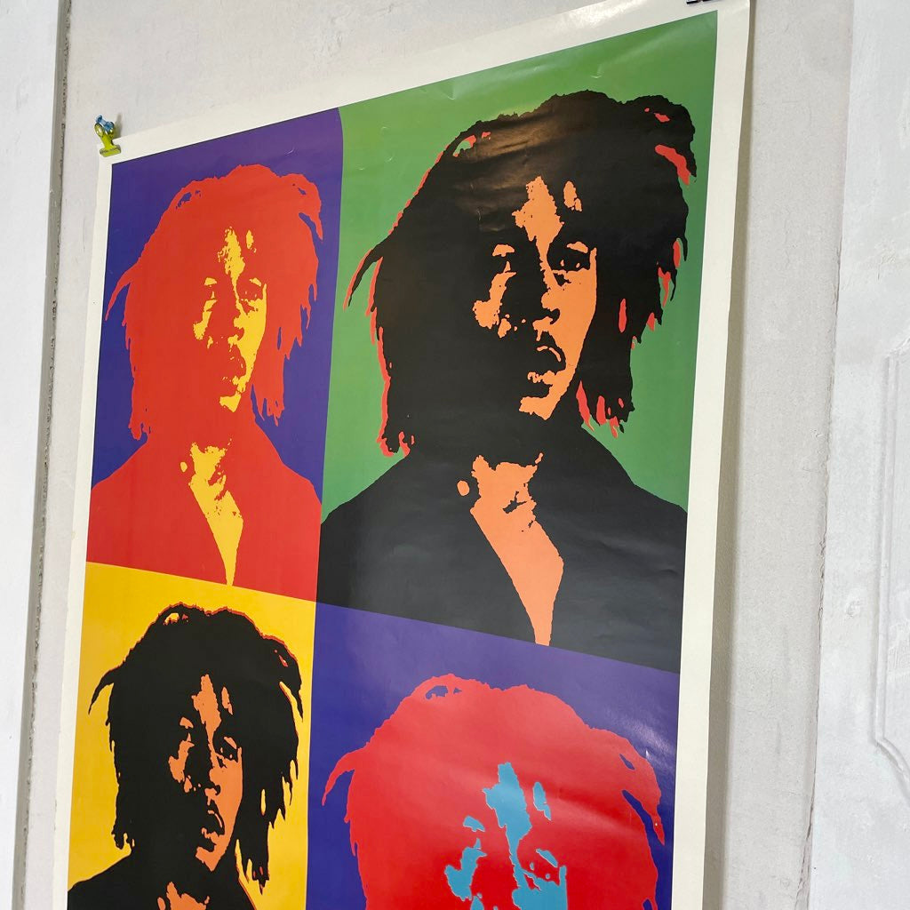 ボブマーリー 「SONGS OF FREEDOM」ポスター ヴィンテージ 64×90 枠