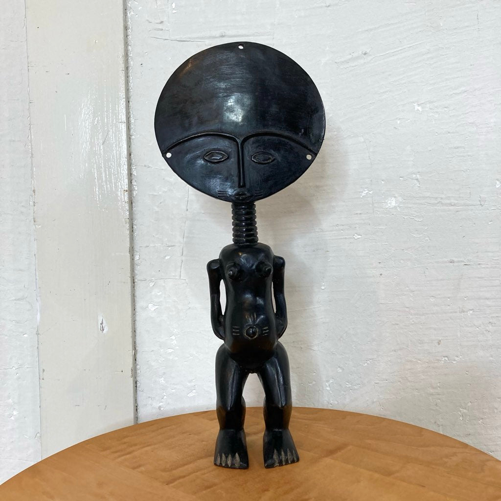 アフリカ アシャンティ族 アクワバ人形 プリミティブアート 木彫り