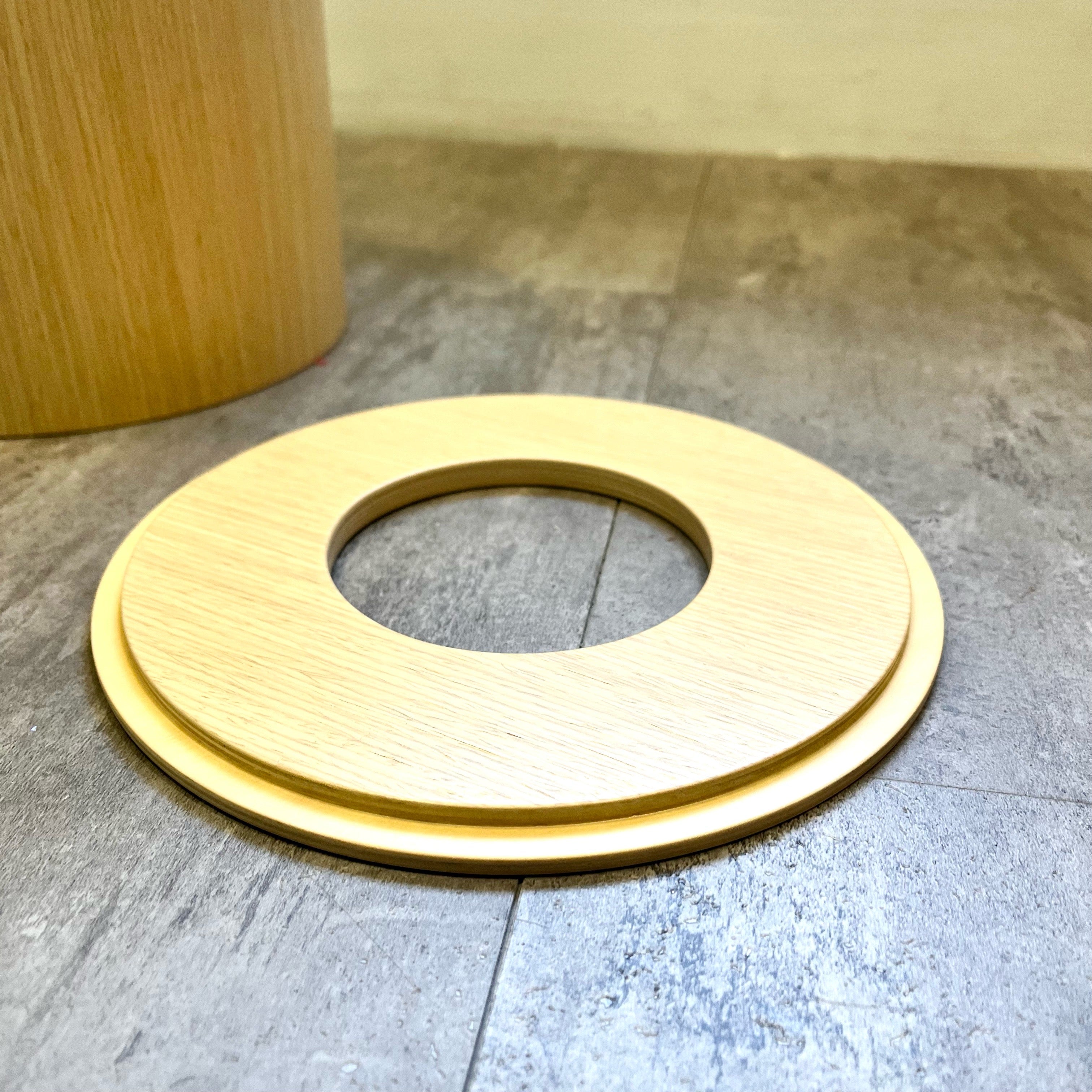 サイトーウッド / SAITO WOOD BASKET donut lid ダストボックス ゴミ箱