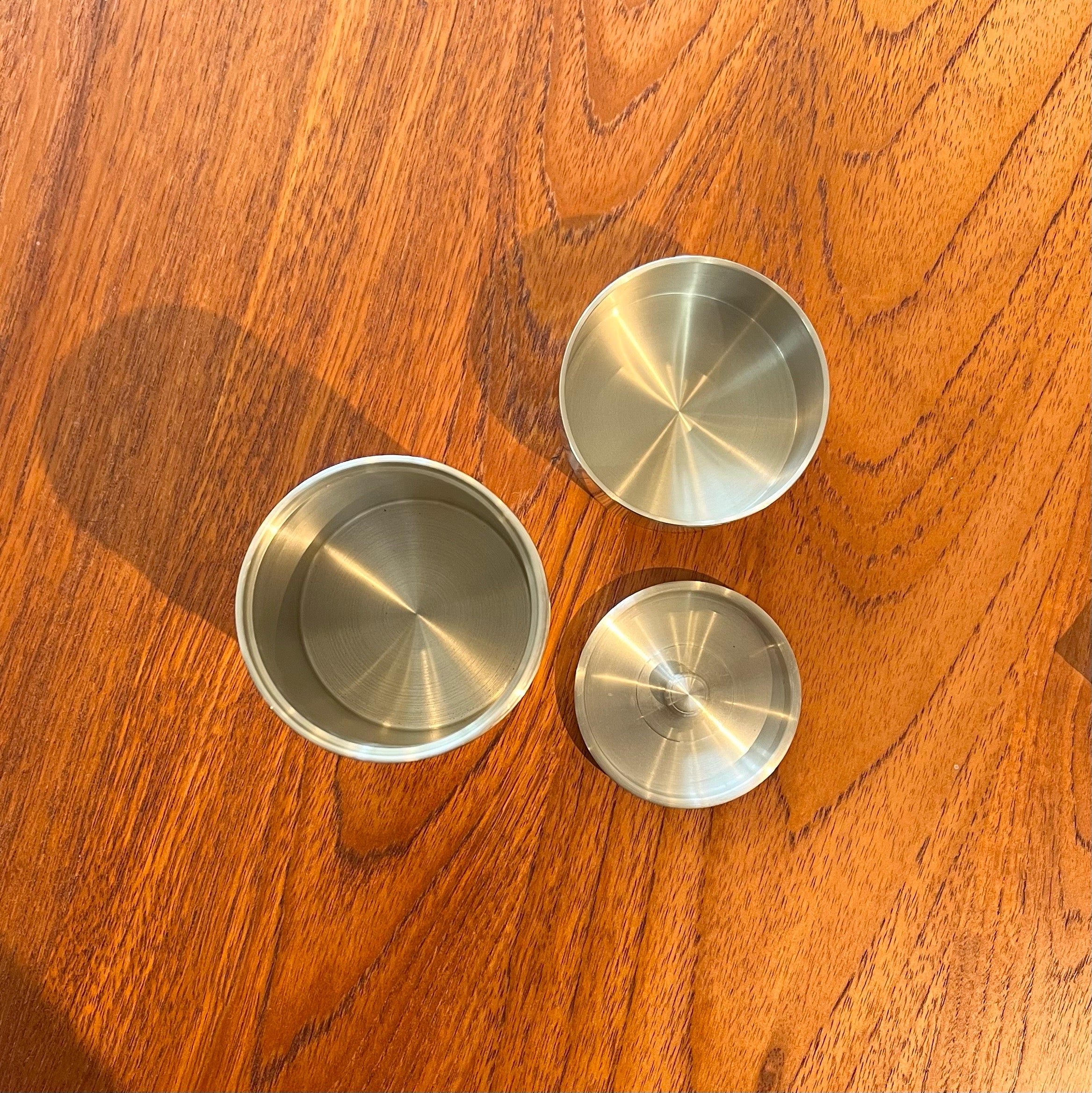 鍛栄工房 純錫茶筒 純錫 鍛栄 茶筒 在銘 共箱 錫 錫製品 本錫 骨董