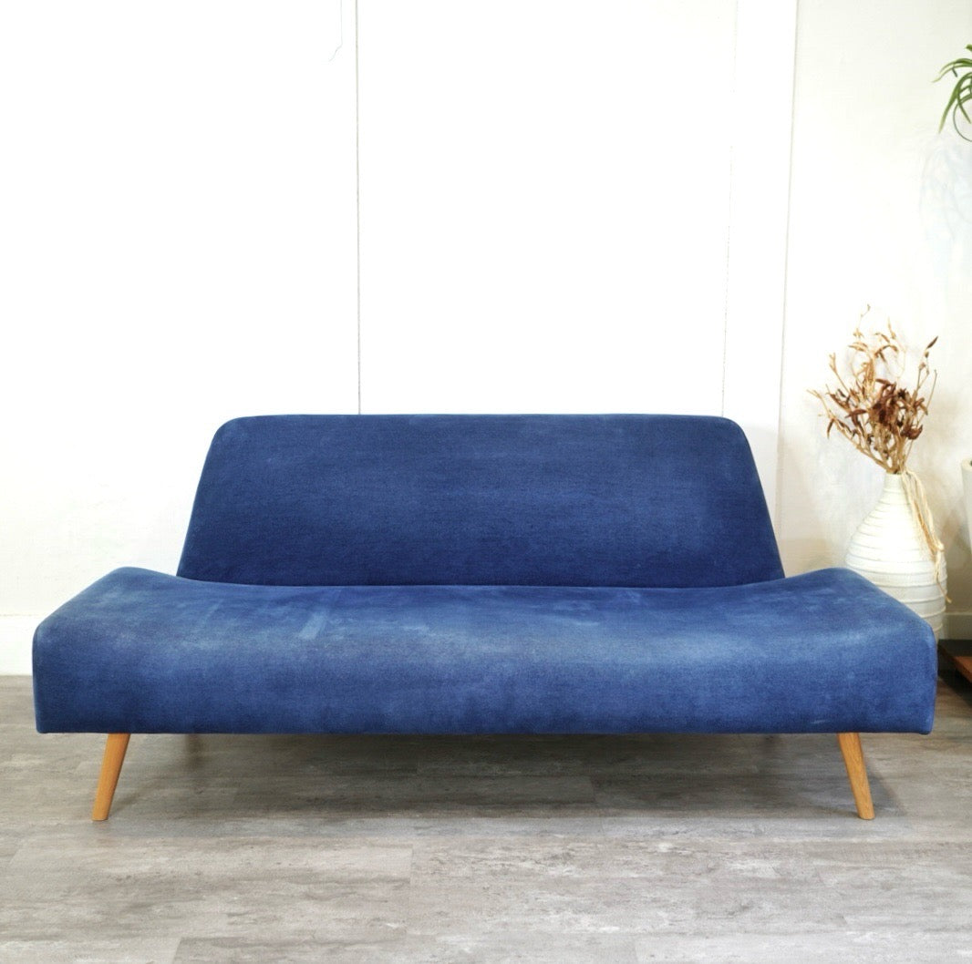 イデー / IDEE アーオソファ / AO SOFA 2人掛け ネイビー 中古