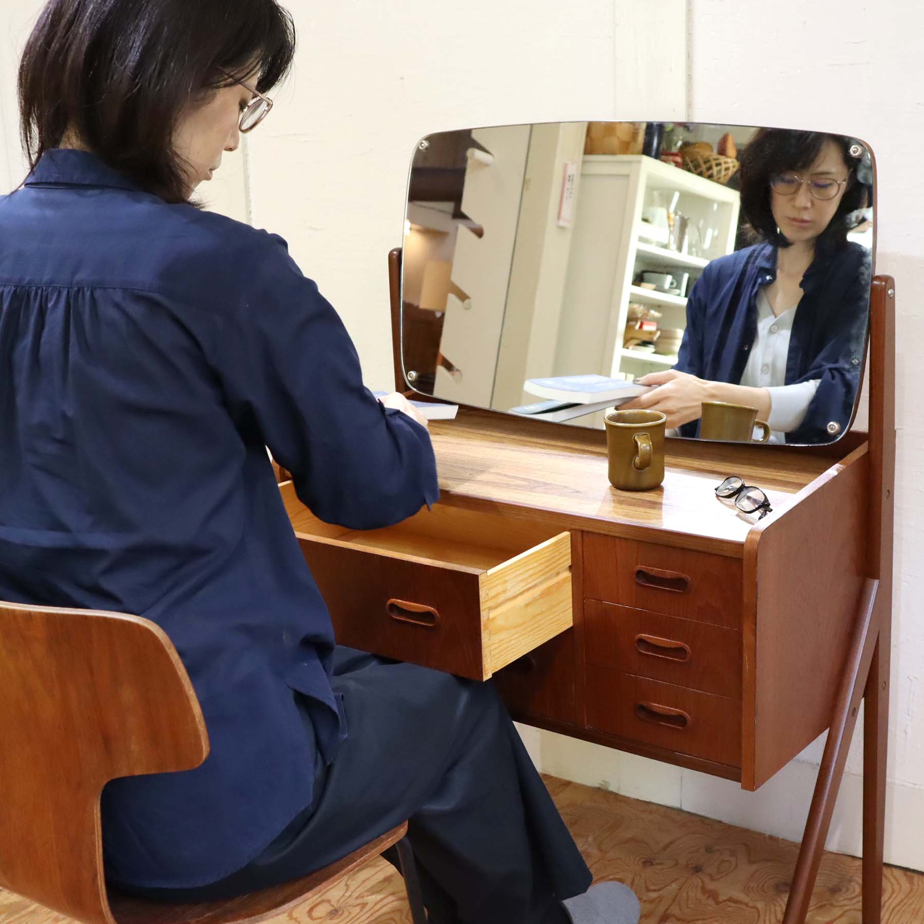 ドレッサー ヴィンテージ デンマーク製 チーク材