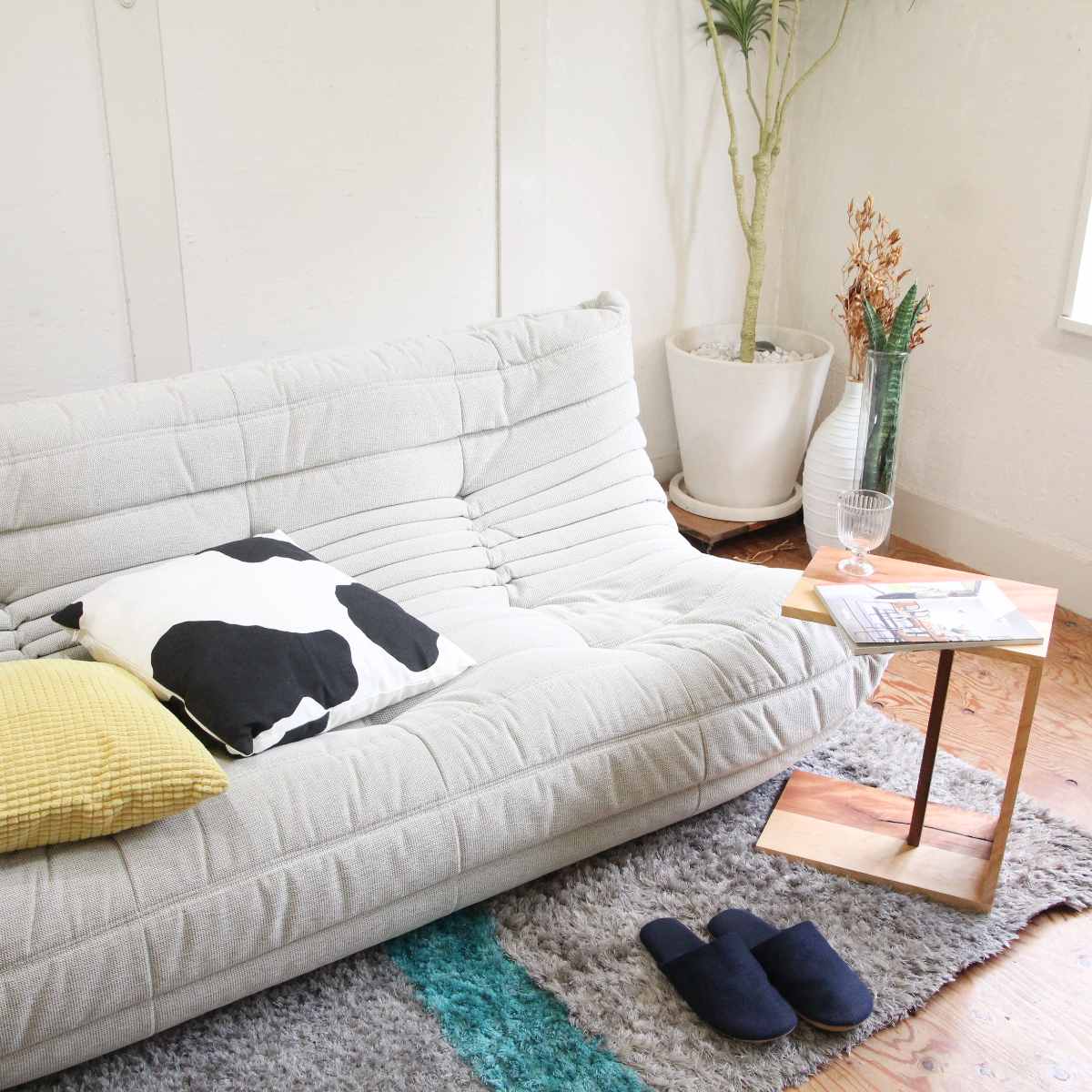リーン・ロゼ / ligne roset トーゴ トリプルソファ ローソファ 3人