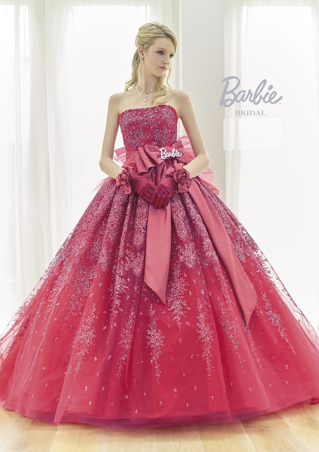 Barbie BRIDAL カラ－ドレス BB-0180｜愛ロイヤルウエディング