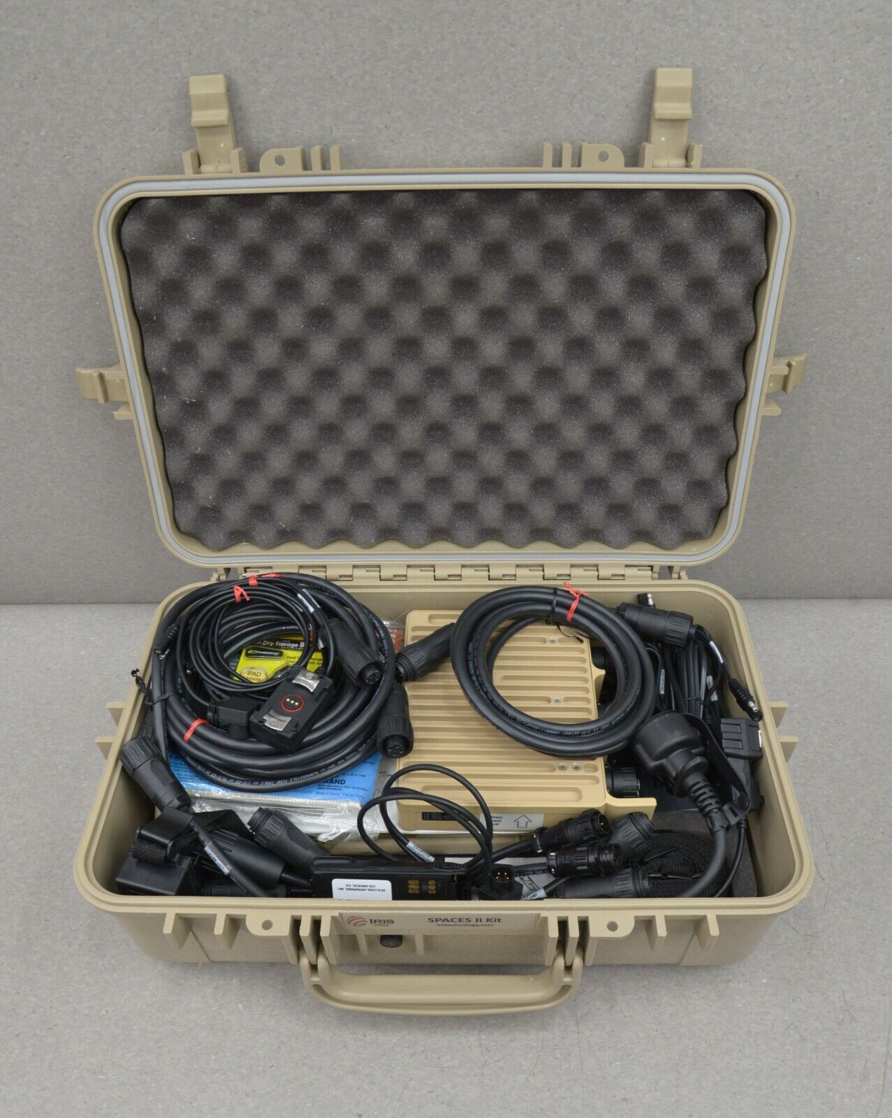 Iris Technology SPACES II Portable Military Solar Energy Field Kit