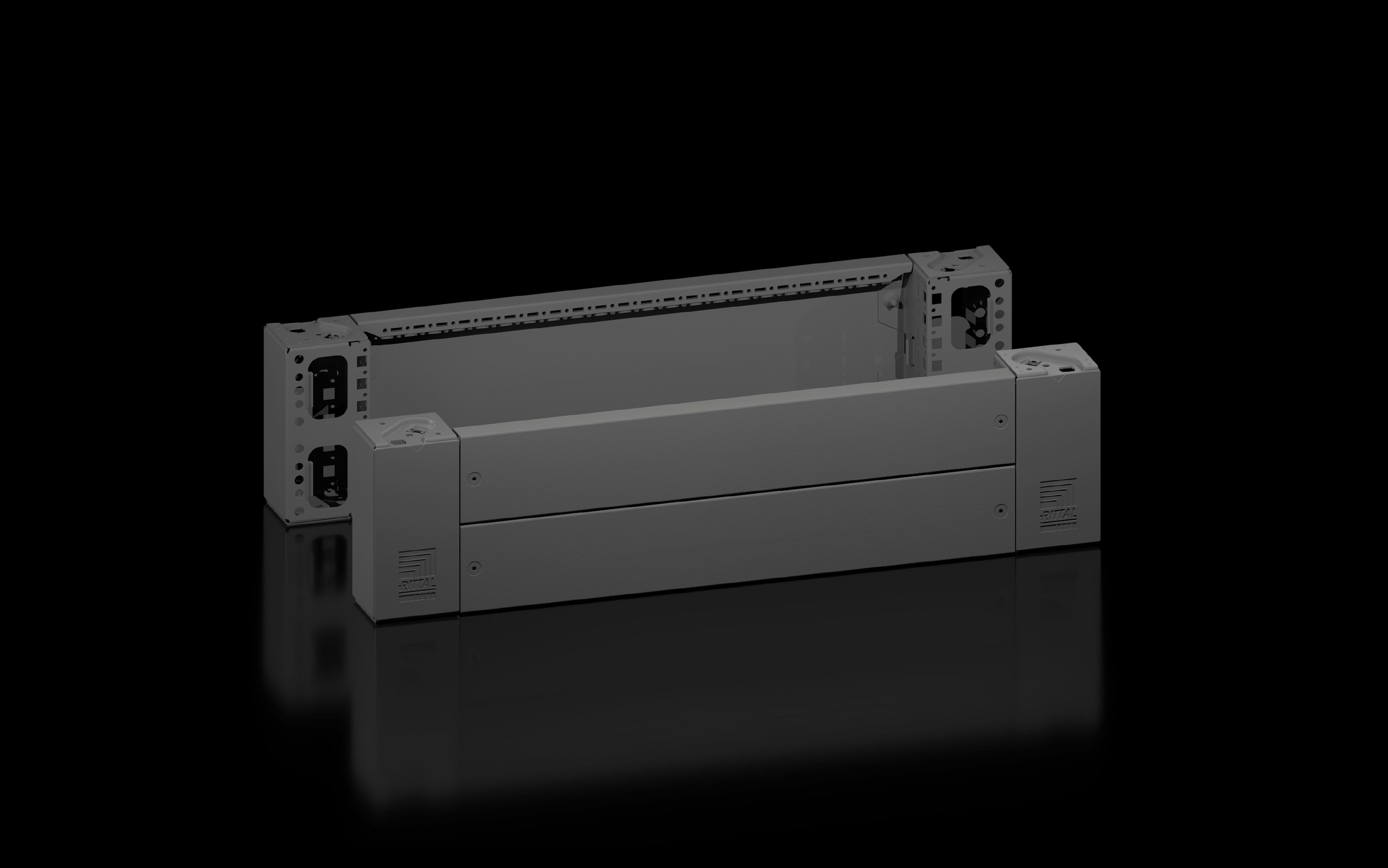 8660023 Base/plinth corner pieces with base/plinth trim panels
