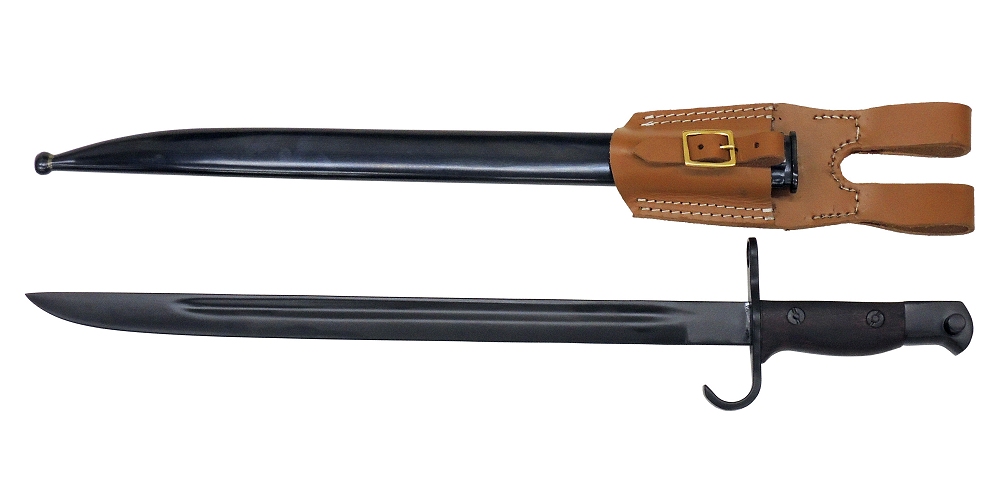 大日本帝国軍 三十年式銃剣 皮剣帯付
